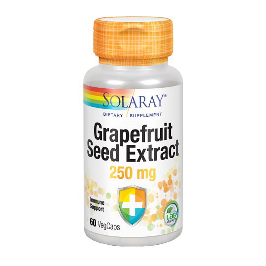 SOLARAY Grapefruit Seed Extract (Pomelo) 60 Cápsulas