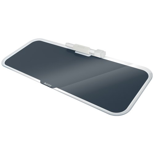 Leitz Cosy Pizarra de Sobremesa de Cristal Gris Leitz Cosy Pizarra de Sobremesa de Cristal Gris