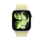 Apple Watch Loop Hermès 46mm Amarillo Neón para Series 9, SE 3, Series 10, Series 11, Series 8