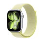 Apple Watch Loop Hermès 46mm Amarillo Neón para Series 9, SE 3, Series 10, Series 11, Series 8