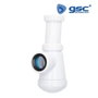 Gifont Sifón de botella extensible con salida Ø40mm y reductora Ø32mm