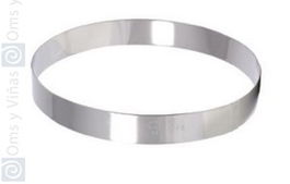 OVINOX Molde para cocina, aro 60 mm, 30 cm de altura