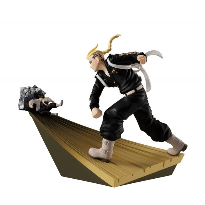 MEGAHOUSE Expositor 4 figuras Petitrama Tokyo Revengers Series Toman Heroic Scenes 8cm