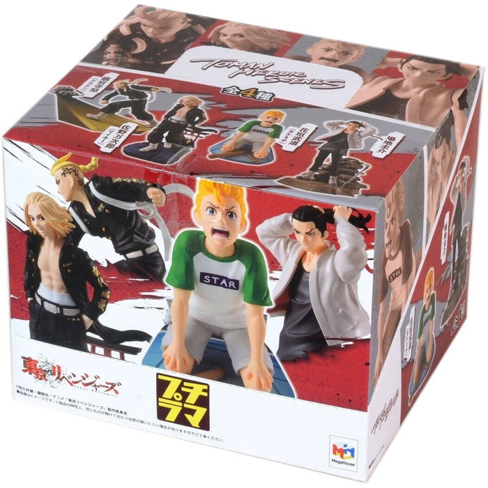 MegaHouse Expositor 4 figuras Petitrama Tokyo Revengers Series Toman Heroic Scenes 8cm +15 años MegaHouse Expositor 4 figuras Petitrama Tokyo Revengers Series Toman Heroic Scenes 8cm +15 años