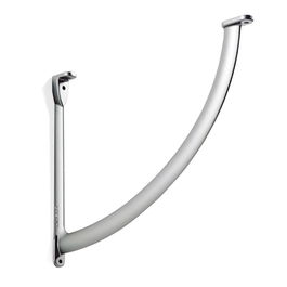 MAFOS Soporte Estante Zamak Modelo Giano Acabado Gris y Negro Medidas 130x120, 190x170, 330x238