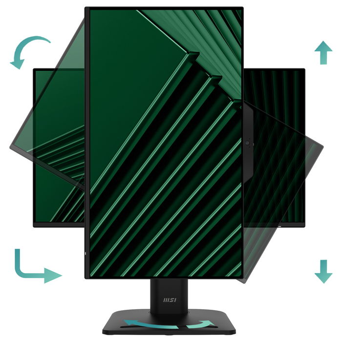 MSI Pro MP242PMGDE - Monitor 24" (60,5 cm / 23.8") IPS Full HD 1920x1080, 120 Hz, 1ms (MPRT), 115% sRGB, USB-C Hub, Altavoces, Webcam, VESA