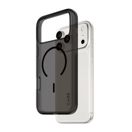 PanzerGlass CARE Urban Explorer Smokey MagSafe para iPhone 17 Pro Max, Negro