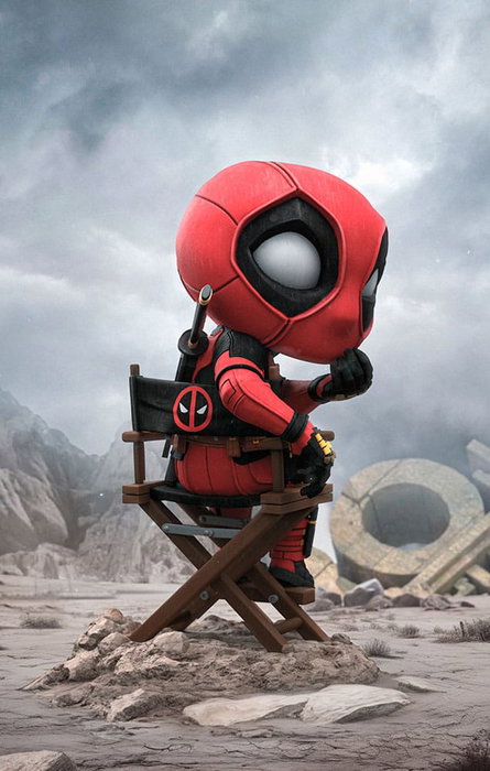 Marvel Deadpool & Wolverine Minifigura Mini Co. PVC Deadpool 13 cm
