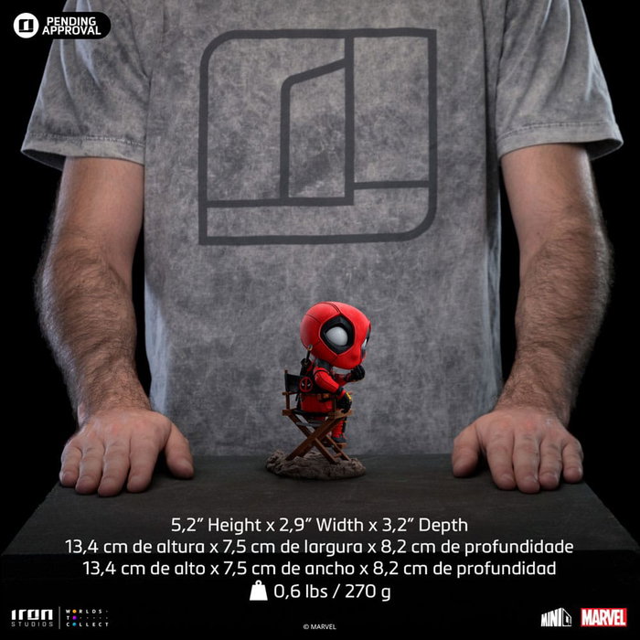 Marvel Deadpool & Wolverine Minifigura Mini Co. PVC Deadpool 13 cm