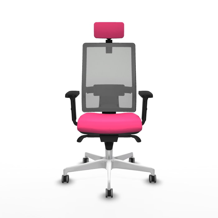 PIQUERAS Y CRESPO Silla de oficina Horna Rosa con mecanismo Sincro PIQUERAS Y CRESPO Silla de oficina Horna Rosa con mecanismo Sincro