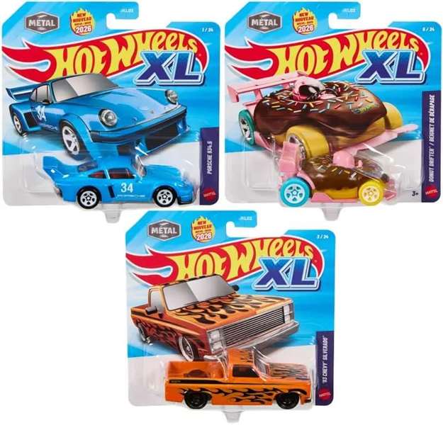 Mattel Hot Wheels XL Coche de Carreras Escala 1:32 - Modelos surtidos