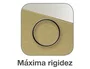 Gio Carpeta Colgante con Visor Lateral Folio, Bicolor Kraft/Blanco, Pack de 25 Unidades