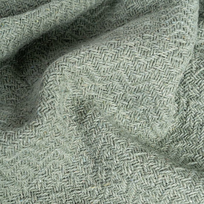 Plaid Verde Algodón-Poliéster 180 X 270 cm