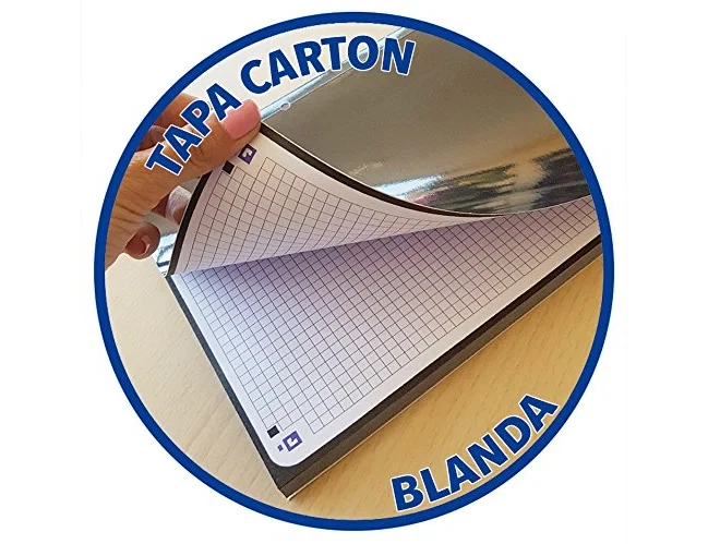 Oxford Recambio Din A4 Color Oxford Turquesa 80 Hojas Cuadros 5 mm