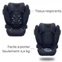 Cybex Silla de Coche Solution B3 i-fix Grupo 2/3 Reclinable Azul Bahía