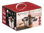 Kinvara Olla a Presión 4L con Rueda de Silicona | Dimensiones 37x26x18.5 cm | Apta para Todas las Estufas (Set de 6)