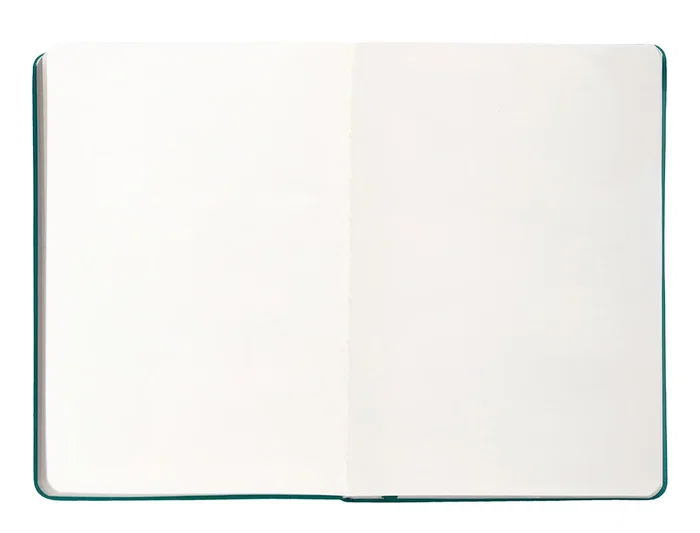 Antartik Cuaderno Tapa Dura A5 Hojas Lisas Verde Aguamarina 100 Hojas 80 gr FSC