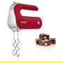 Bosch MFQ40303 Batidora de mano 500W Rojo Plata
