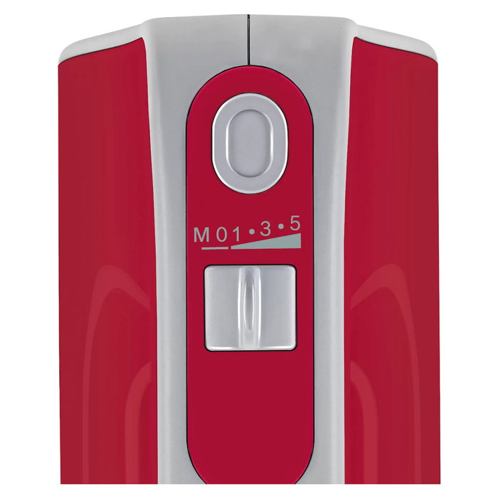 Bosch Batidora de mano Styline Colour MFQ40303 Rojo/Plata 500 W