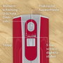 Bosch Batidora de mano Styline Colour MFQ40303 Rojo/Plata 500 W