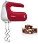 Bosch Batidora de mano Styline Colour MFQ40303 Rojo/Plata 500 W