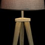DKD Home Decor Lámpara de sobremesa de Pino Diseño Hoja Surtido 2