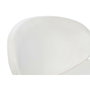 DKD Home Decor Silla de Comedor Terciopelo Blanco y Dorado JIETE POLYESTER
