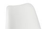 DKD Home Decor Silla de Comedor Terciopelo Blanco y Dorado JIETE POLYESTER