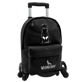 Toybags Mochila Americano Adaptable Wednesday con carro