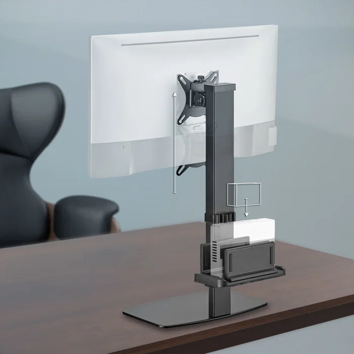 Aisens Soporte de Sobremesa DT32TSR-165 para Monitor, TV y Mini PC