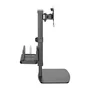 Aisens Soporte de Sobremesa DT32TSR-165 para Monitor, TV y Mini PC