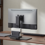 Aisens Soporte de Mesa ECO para Monitor/TV y Mini PC de 17-32 pulgadas, Negro