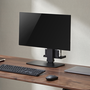Aisens Soporte de Mesa ECO para Monitor/TV y Mini PC de 17-32 pulgadas, Negro