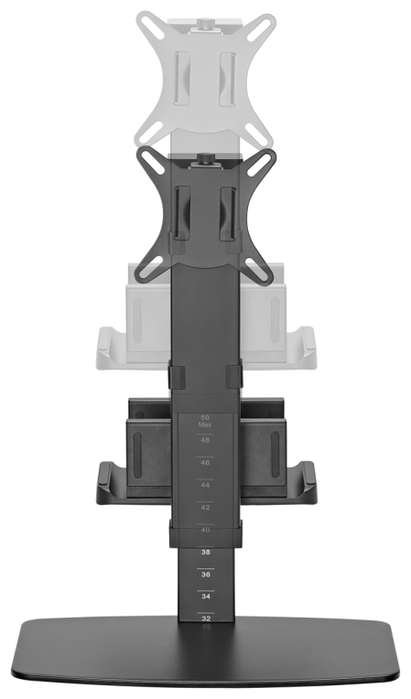 Aisens Soporte de Mesa ECO para Monitor/TV y Mini PC de 17-32 pulgadas, Negro