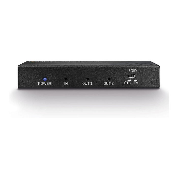 Lindy 38235 Splitter HDMI 2.0 de 2 Puertos con soporte 4K y HDR