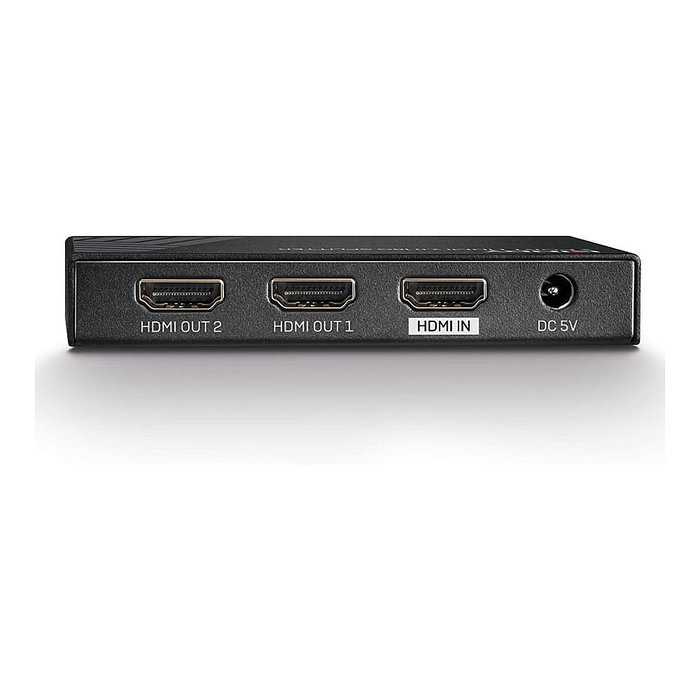 Lindy 38235 Splitter HDMI 2.0 de 2 Puertos con soporte 4K y HDR