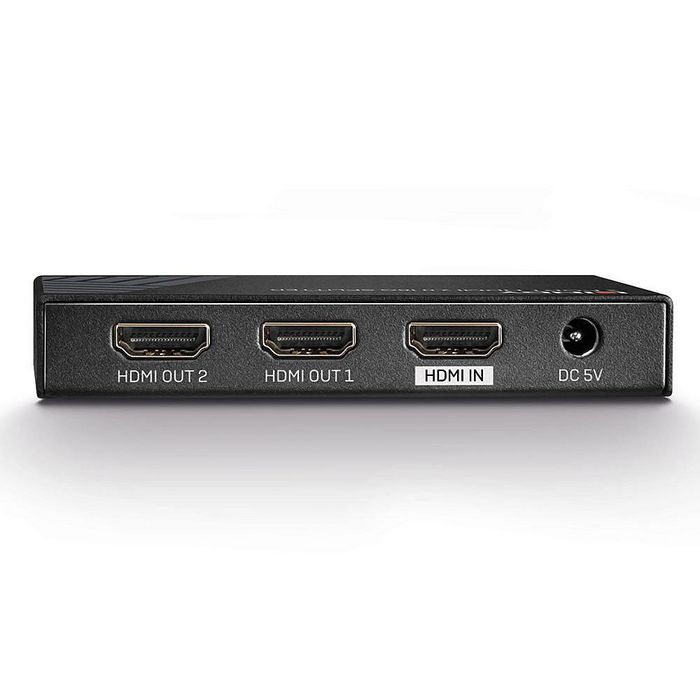 Lindy 2 Port HDMI 18G Splitter Distribuidor Doble Pantalla 4K@60Hz