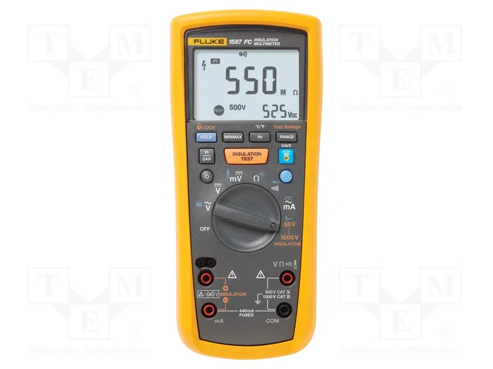 FLUKE 1587 FC Multímetro Digital con Bluetooth FLUKE 1587 FC Multímetro Digital con Bluetooth