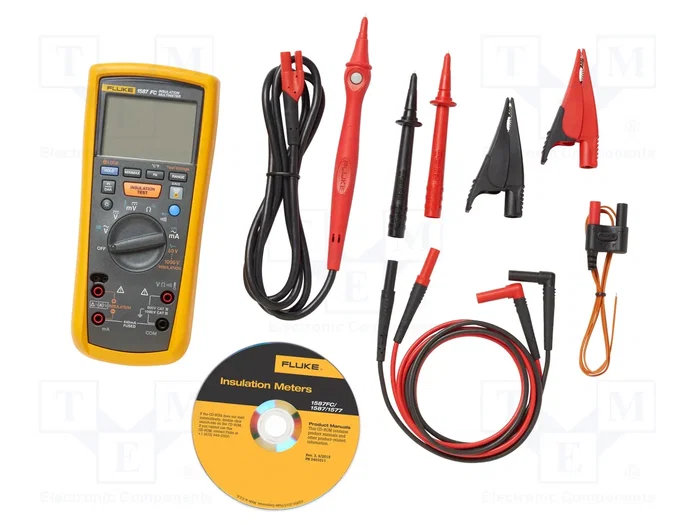 FLUKE 1587 FC Multímetro Digital con Bluetooth FLUKE 1587 FC Multímetro Digital con Bluetooth