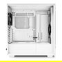 Sharkoon Rebel C50 ATX Full Tower PC Blanco Soporta ATX, micro ATX, Mini-ITX Metal con Filtro Anti-polvo y Gestión de Cables 16.8cm CPU