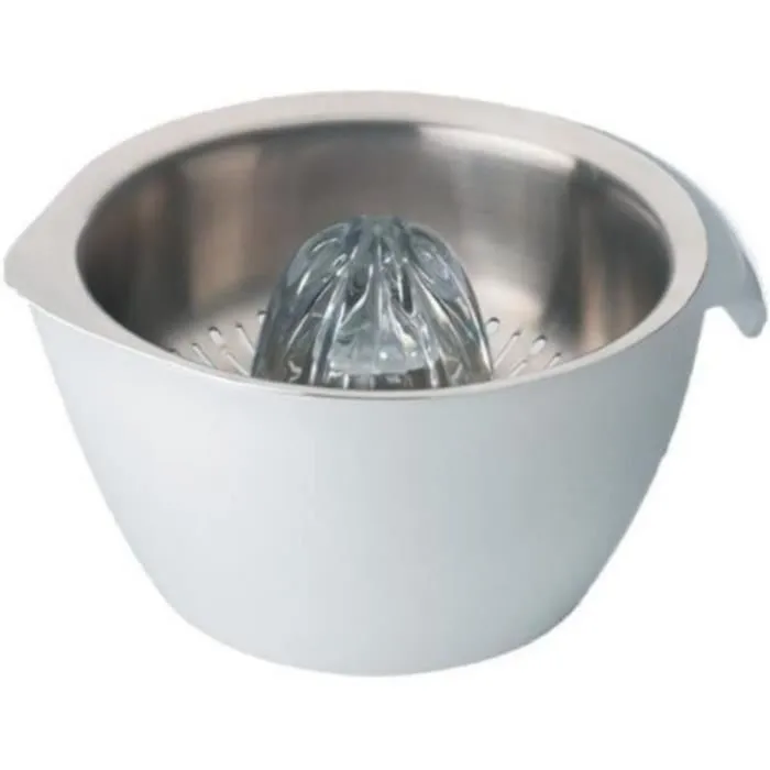 Kenwood Exprimidor de Cítricos AT312B, 600 ml, Colador de Acero Inoxidable, Recipiente Graduado Translúcido Kenwood Exprimidor de Cítricos AT312B, 600 ml, Colador de Acero Inoxidable, Recipiente Graduado Translúcido