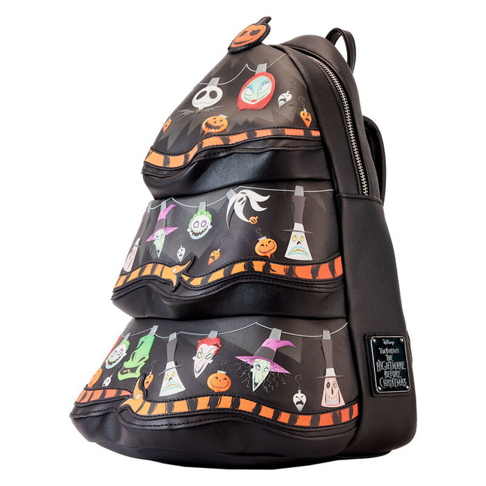 Loungefly Mochila Pesadilla Antes de Navidad Árbol Disney 33cm Piel Vegana Loungefly Mochila Pesadilla Antes de Navidad Árbol Disney 33cm Piel Vegana