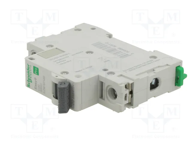 SCHNEIDER ELECTRIC Easy9 Pro MCB 20A 1 Polo 6kA SCHNEIDER ELECTRIC Easy9 Pro MCB 20A 1 Polo 6kA