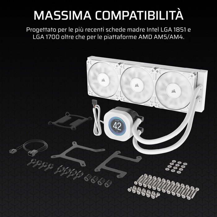 Corsair Nautilus 360 RS Blanco