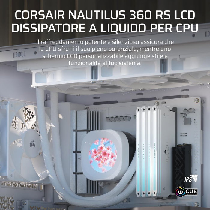 Corsair Nautilus 360 RS Blanco