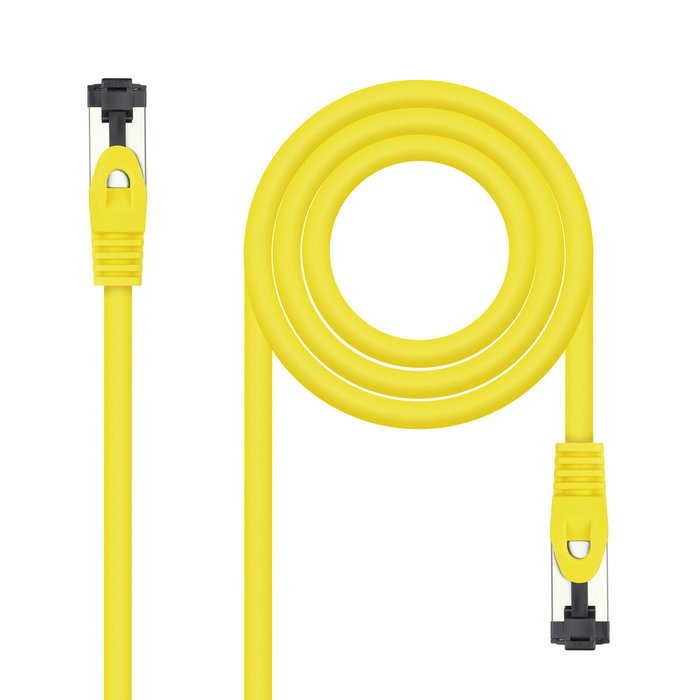 Nanocable Cable de red Cat8.1 SSTP AWG26 2 m Amarillo