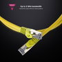Nanocable Cable de red Cat8.1 SSTP AWG26 2 m Amarillo