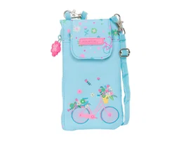 Monedero Safta Bicicleta Azul Bicicleta