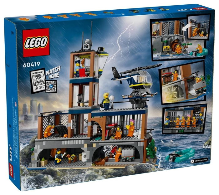LEGO City 60419 Isla Prisión de la Policía LEGO City 60419 Isla Prisión de la Policía