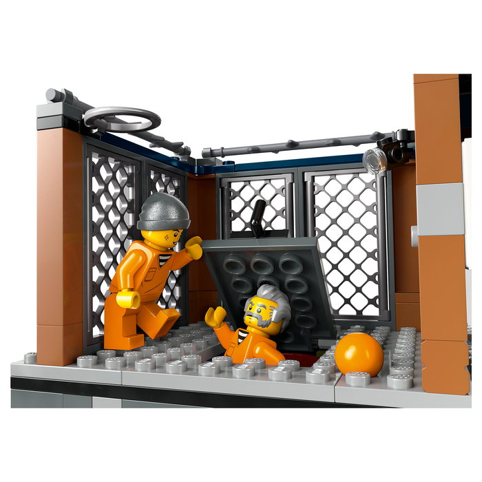 LEGO City 60419 Isla Prisión de la Policía, Estación de Policía en Isla Prisión, Juego de Construcción 980 Piezas para Niños +7 Años LEGO City 60419 Isla Prisión de la Policía, Estación de Policía en Isla Prisión, Juego de Construcción 980 Piezas para Niños +7 Años
